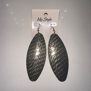 Zebra Like Earrings